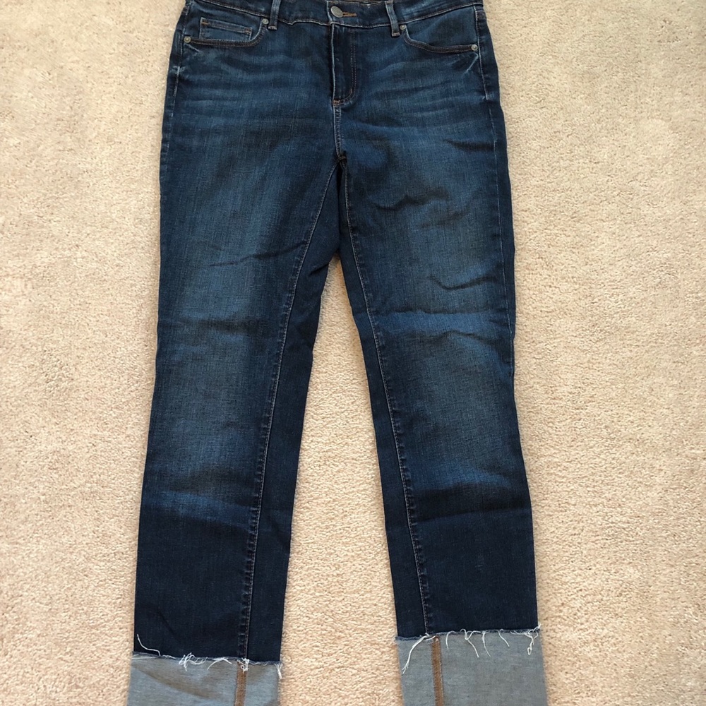 LOFT Modern Straight Jeans